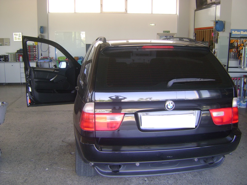 bmw X5 αλλαγή τζαμιού οδηγού
